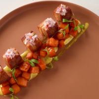 Chicharron · Fried Pork Belly, Sweet Potato Puree, Chalaquita