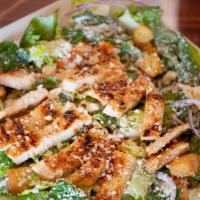 Caesar Salad · Fresh chopped romaine lettuce, croutons, and parmesan cheese.