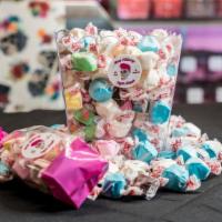  Sugar Free Saltwater Taffy Variety Bag - 16 Oz. · 1-pound (16 oz.) (64 pieces)  Sugar Free Saltwater Taffy - Variety bag only.   This assortme...