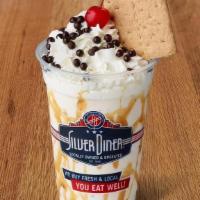Deluxe Shakes · All-natural Breyers ice cream, Glalliker's milk, agave sweetened fruit toppings.