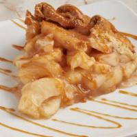 Apple Pie  · Our signature dessert baked daily! Made with cinnamon spiced apples in a buttery crust, driz...