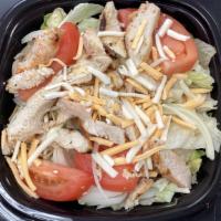 Grilled Chicken Chef Salad · 