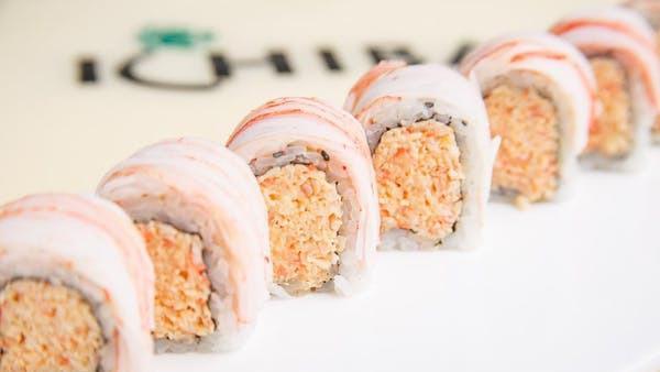 Crab Family Roll · Spicy. Spicy crab meat topped with fresh crab meat. No substitutions.