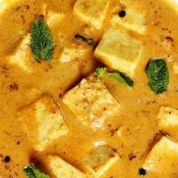 Shahi Paneer · Paneer Chunks in a Mild Cream Base with Herbs and Spices