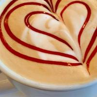 Raspberry Macchiato · For a limited time only to celebrate St Valentine's Day!  Our wonderful blend of espresso, a...