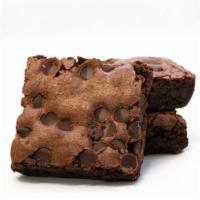 Chocolate Chip Brownie · NEW!!!
This rich chocolate brownie is made from pure melted chocolate with the special addit...