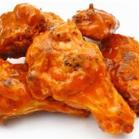 Buffalo Wings · Delicious and fresh wings made to perfection tossed with buffalo sauce.