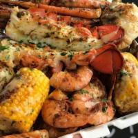 The Crab, Lobster & Shrimp Sensation · This is as easy as it gets. Your DoorDash will deliver a ready to go in an oven safe bag, al...
