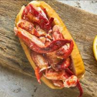 Maine Lobster Roll · What we’re famous for! 4oz or 6oz of chilled, wild-caught lobster in a plain or toasted, but...