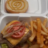 The Memphis 10 Cheeseburger · 
