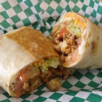 Burrito Asada · Comes with choice of meat. make it torta for an additional charge.