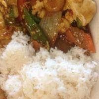 Curry Chicken With Vegetables · Spicy.