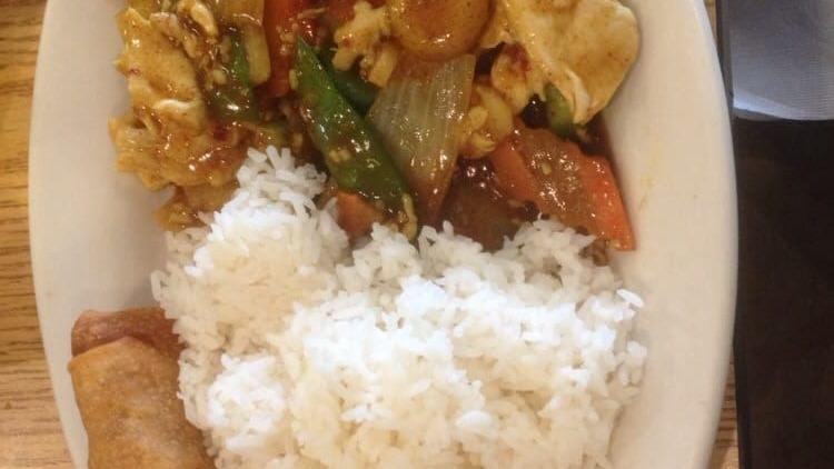 Curry Chicken With Vegetables · Spicy.