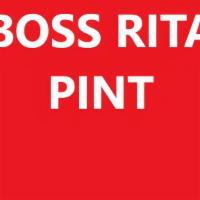 Boss Rita Pint · Signature Cocktails