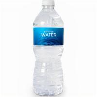Bottled Water · The one true thirst quencher