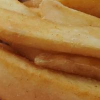 Steak Fries · Thick delicious golden brown fries with seasoned salt.