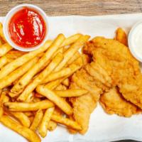 Chicken Tenders With Fries · 