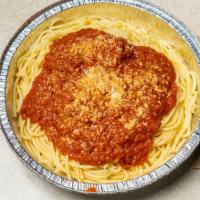 Kid'S Spaghetti & Meatballs
 · Spaghetti with marinara sauce and meatballs.