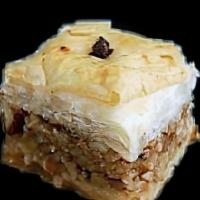 Baklava · Rich pastry made with nuts and honey syrup