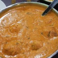 Malai Kofta · Vegetable fritters cooked with creamy hot sauce