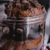 Triple Chocolate Cuppy Cake  · Layers of chocolate cake, chocolate buttercream, chocolate fudge and chocolate sprinkles com...