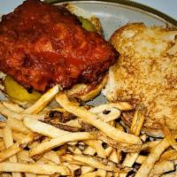 Buffalo Chicken Sandwich · Grilled or fried chicken breast tossed in Buffalo sauce with lettuce, tomato, onion, pickle,...