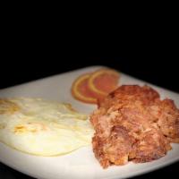 Hash & Eggs · 6 oz. of traditional corned beef hash, two eggs any style your choice of toast 790 Calories