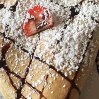 Nutella Crepe · Add strawberries and/or bananas for an additional charge.