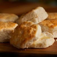 Buttermilk Biscuits - 6 Pieces · Hand-rolled buttermilk biscuits with butter.