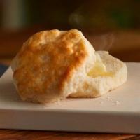 Buttermilk Biscuit - 1 Piece · Hand-rolled buttermilk biscuit with butter.