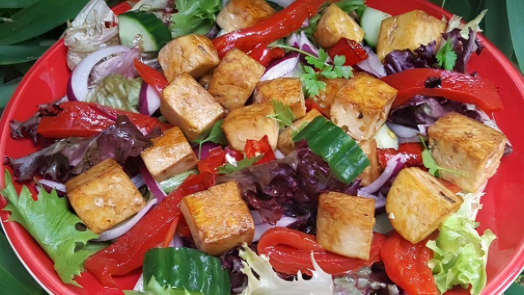 Spicy Tofu Salad · 