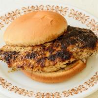 Grilled Chicken Sandwich · A marinated grilled chicken breast.