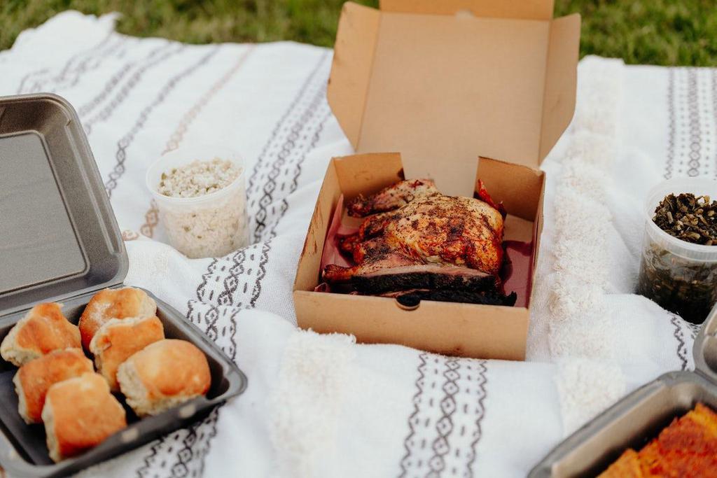 Family Pack · Choose up to two smoked meats and two large sides. Served with 6 biscuits. Great option for 4-6 people.