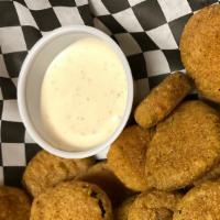 Fried Pickles · Hand-breaded and served with southwest ranch.