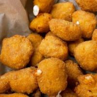 Cheese Bings - Basket · seasoned fried cheese curds served with a side of ranch (basket portion)