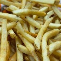 Fries - Side · lightly salted, shoestring French fries (side portion)