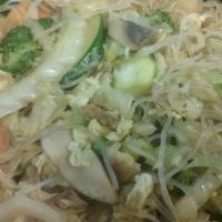 Vegetables Mei Fun · Thin rice noodle.