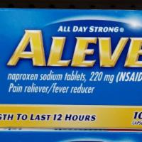 Aleve 220Mg 100 Caplets 545046 · Pain Reliever/Fever Reducer