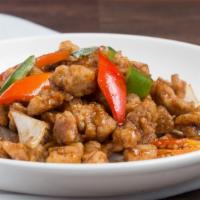 Sweet & Sour Chicken · With Sweet and Sour Sauce