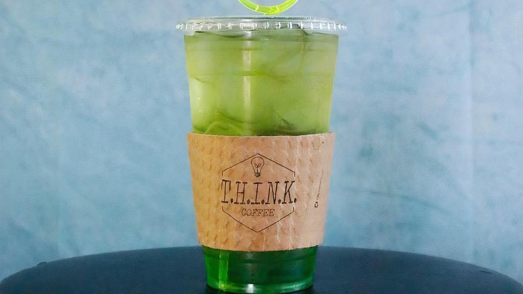 Buttercup · Our Red Bull drink with green apple + lime!