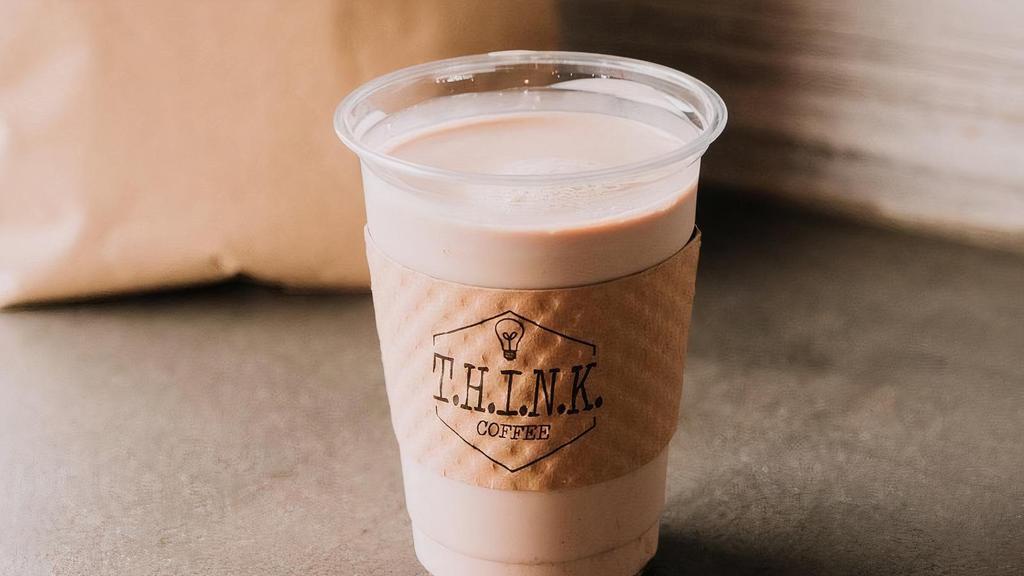 Chocolate Milk · Handcrafted with our chocolate sauce.