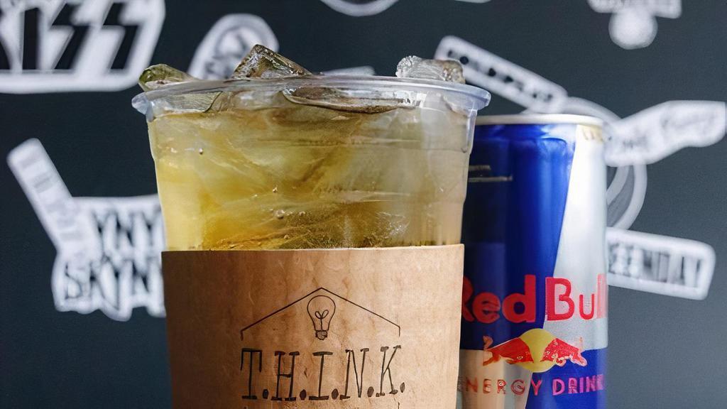 The Electric Avenue · THINK's new Red Bull drink + green apple