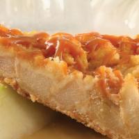 Granny Apple Bar  · Granny Smith apple chunks and custard in granola's shortbread drizzled with caramel.