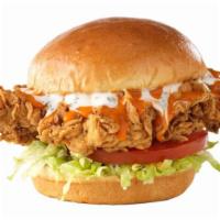 Crispy Chicken Sandwich · Hand-breaded chicken breast built just the way you want it.