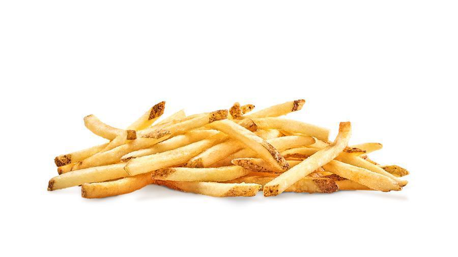 French Fries · Natural-cut fries topped with sea salt and coarse pepper