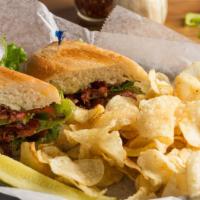 Blt (Bacon, Lettuce, & Tomato) · Served on a hoagie roll (white or wheat), we pile it high with applewood smoked bacon, fresh...