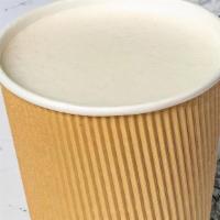 Lavender Honey Vanilla Latte- 16Oz · Oat milk, vanilla, lavender essential oil, and collagen for a soothing and antibacterial com...
