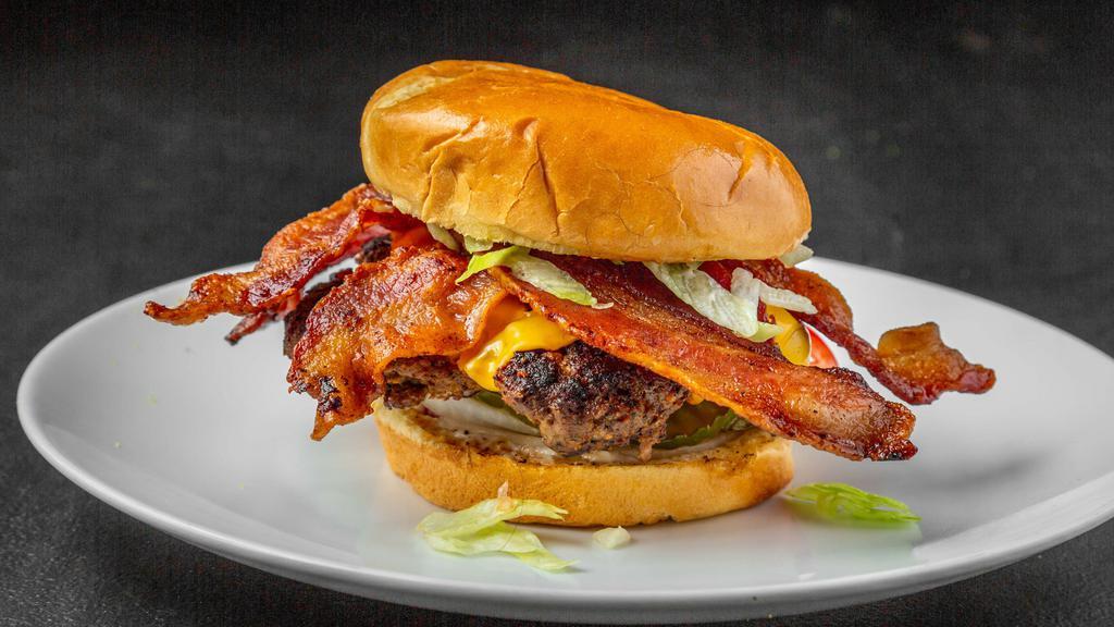 Burger Or Cheeseburger Combo · Add bacon for an additional cost.
