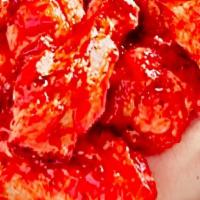 10 Piece Wings · 2300 cal. 10 party bone-in wings, seasoned to a great taste. You can also dip them in either...
