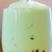 Honeydew Milk Tea · Melon Flavor Milk Tea (Tapioca bubble is not included)
